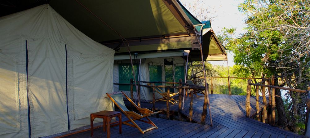Family tent exterior at Selous Impala Camp, Selous National Park, Tanzania - Image 18