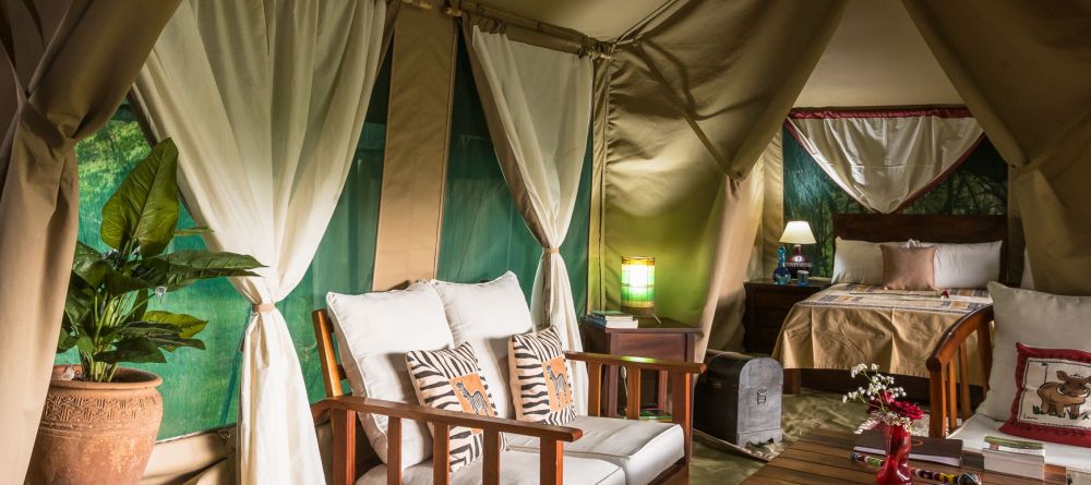 Losokwan Family Tent with lounge and twin bedroom - Image 11