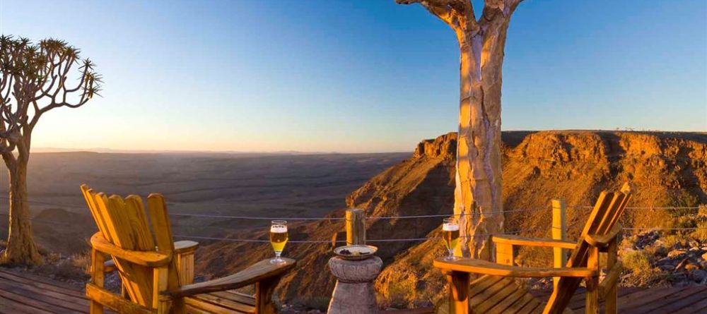 Fish River Canyon Lodge - Patio, Lanscape and Beer - Image 22