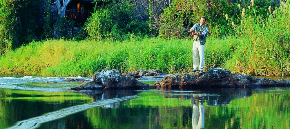 Flyfishing at Impalila Island Lodge, Caprivi Strip, Namibia - Image 1