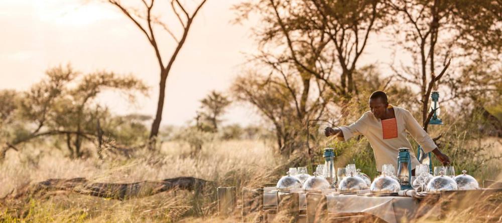 Dine in the African bush with elegant service and exquisite cuisine at The Four Seasons Safari Lodge, Serengeti National Park, Tanzania - Image 3