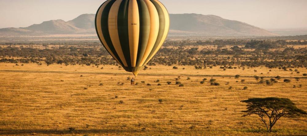 Lose yourself in the breath-taking splendor of the Serengeti plains from a hot air balloon at The Four Seasons Safari Lodge, Serengeti National Park, Tanzania - Image 15