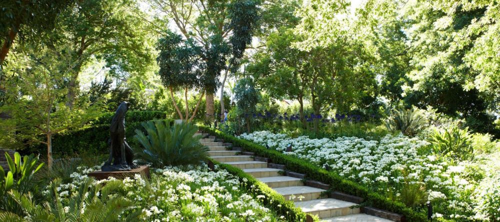 The exotic, lush gardens at Delaire Graff, Stellenbosch, South Africa - Image 6
