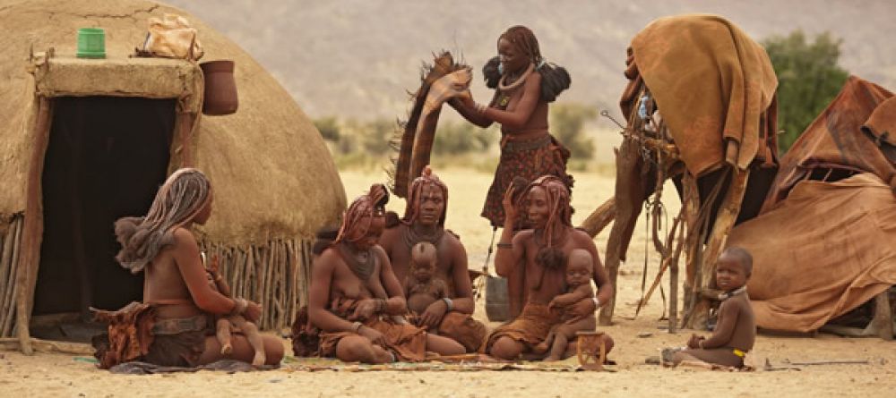 Himba women kids - Image 6