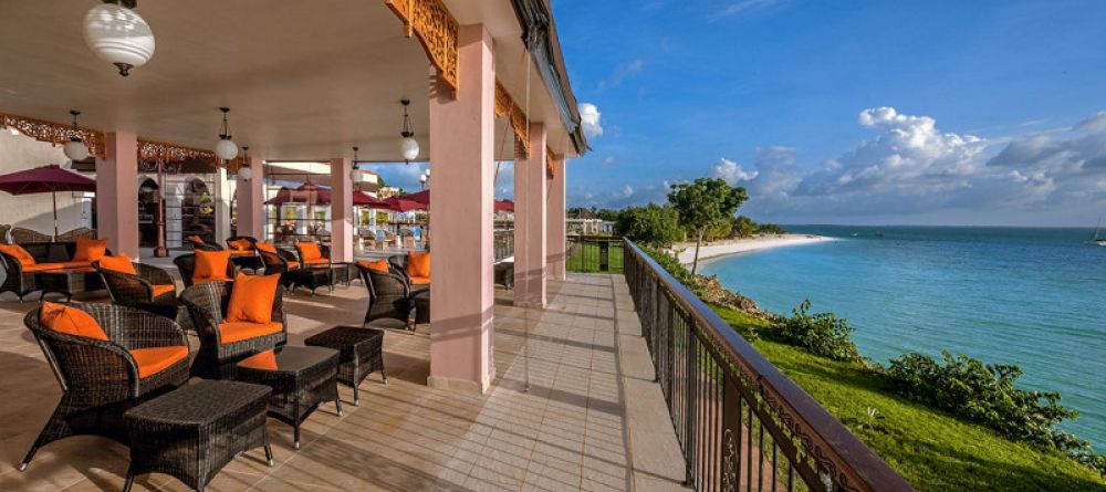 Enjoy the stunning ocean vistas from the outdoor lounge at Hideaway of Nungwi Resort & Spa, Zanzibar, Tanzania - Image 7