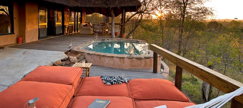 Comfy loungers to enjoy the sun deck at Little Garonga, Kruger National Park, South Africa - Image 1