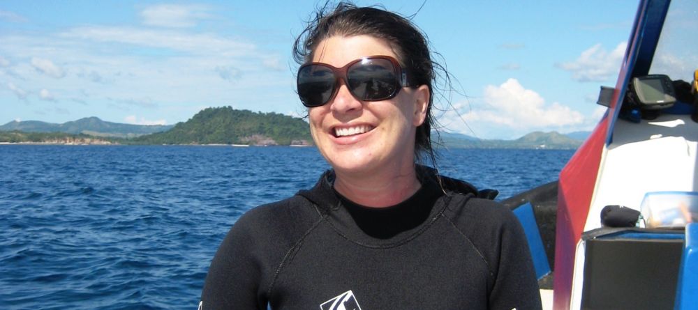 Mango staff member Casey on a scuba diving trip at Sakatia Lodge, Nosy Be, Madagascar (Mango Staff photo) - Image 24