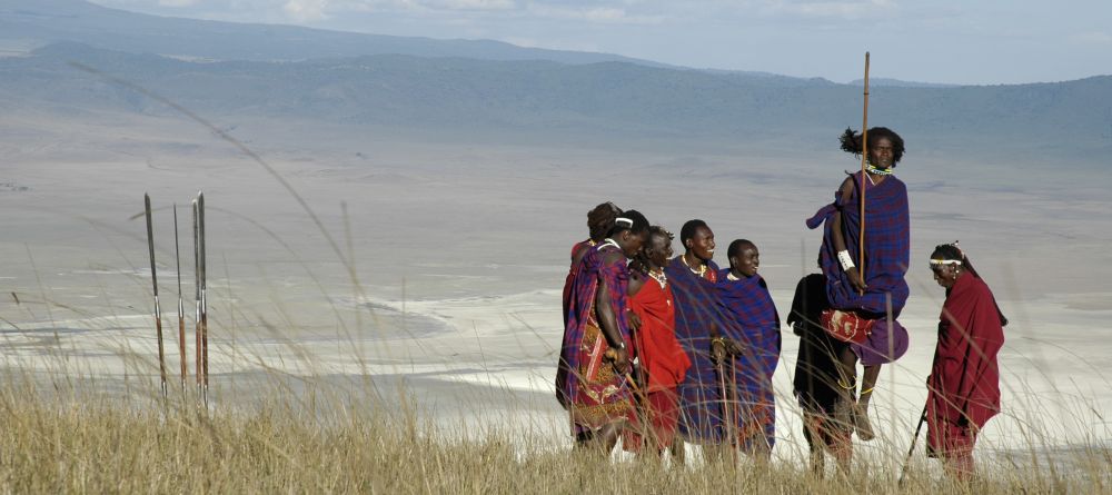 Jumping with the Maasai at Ngorongoro Serena Lodge, Ngorongoro Crater, Tanzania - Image 6