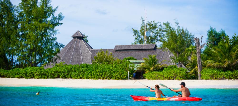 Kayaking on the beautiful waters at Denis Island Lodge, Denis Island, Seychelles - Image 5