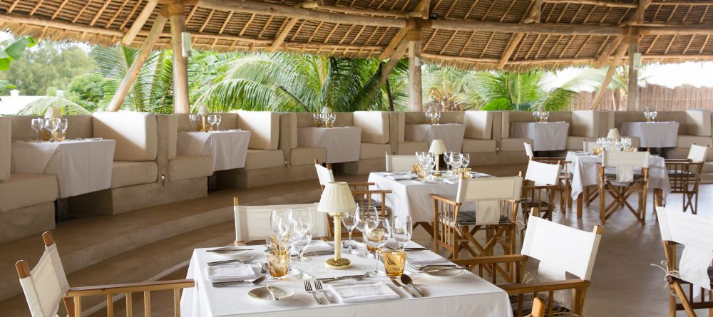The Kilimanjaro Restaurant offers al fresco dining among the palms at Gold Zanzibar Beach House & Spa, Zanzibar, Tanzania  - Image 15