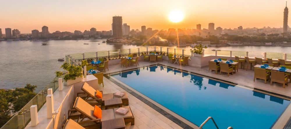 Kempinski Nile Hotel - pool & city view - Image 3