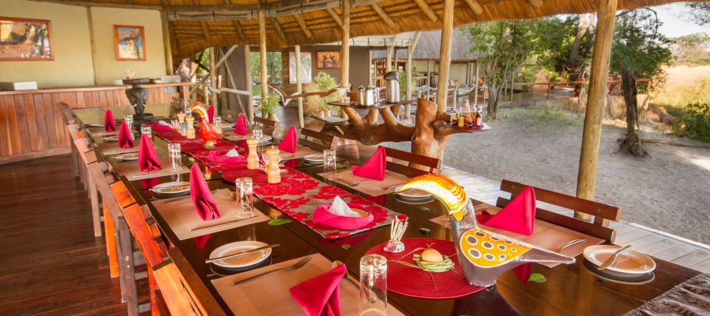 Dining Area at Lagoon Camp, Linyati Wetlands, Botswana - Image 2