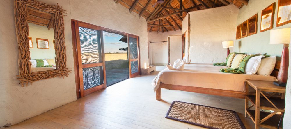 View from Bedroom at Nxai Pan Camp, Nxai Pan National Park, Botswana - Image 7
