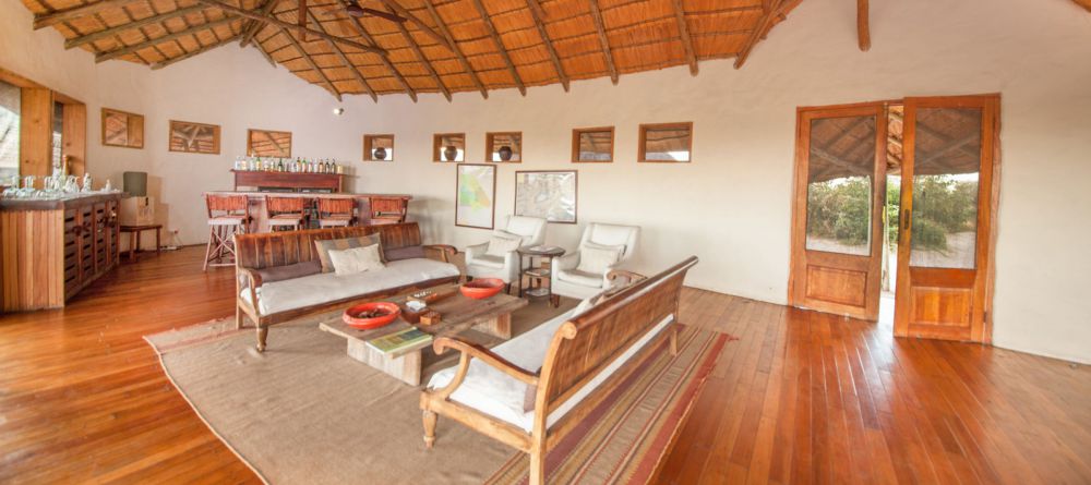 Bar & Lounge at Tau Pan Camp, Central Kalahari Game Reserve, Botswana - Image 1