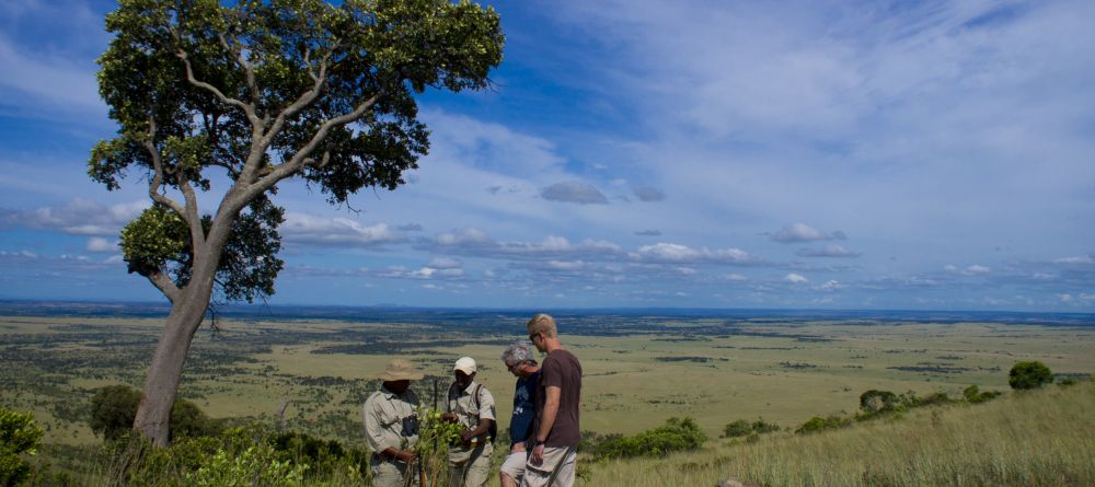 Learning about the local terrain at Kleins Camp, Serengeti National Park, Tanzania Â© AndBeyond - Image 6