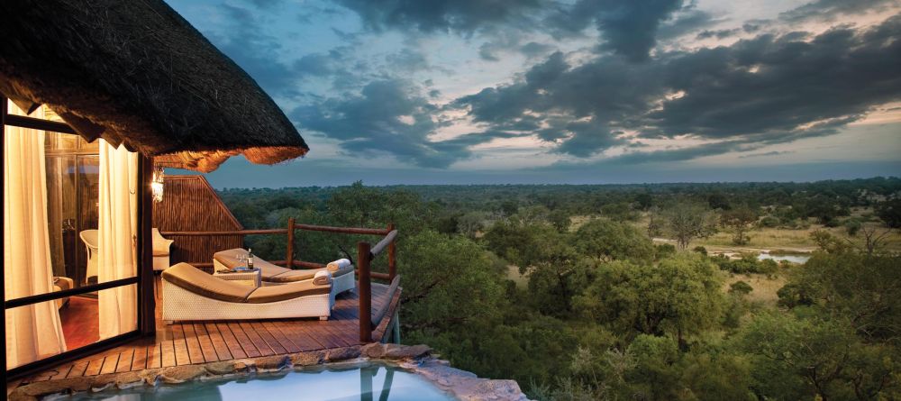 The private veranda and plunge pool at Leopard Hills Safari Lodge, Sabi Sands Game Reserve, South Africa - Image 1