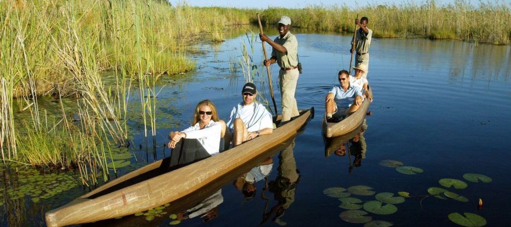 Boating at Little Vumbura, Okavango Delta, Botswana © Michael Poliza - Image 1
