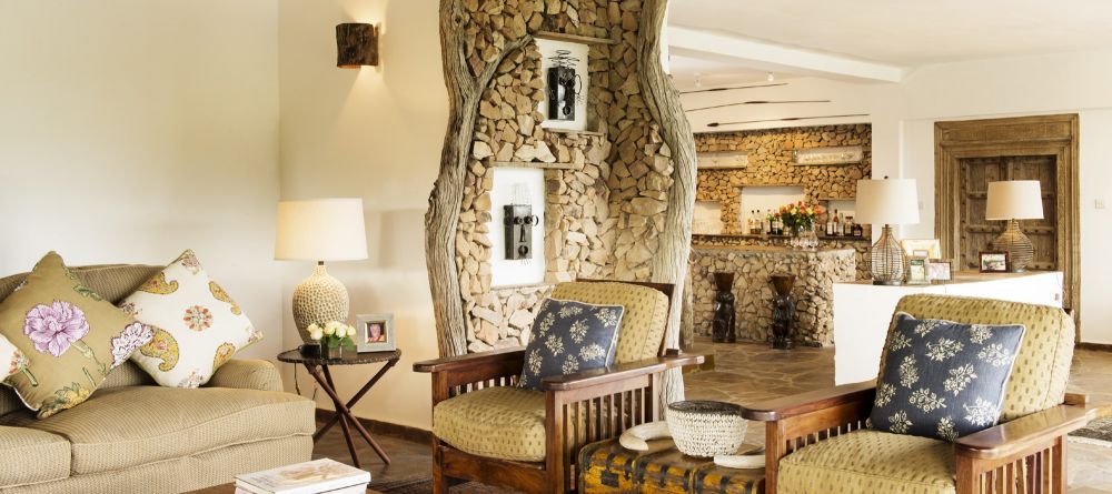 Lounge at Baileys Banda, Beho Beho, Selous National Park, Tanzania - Image 2