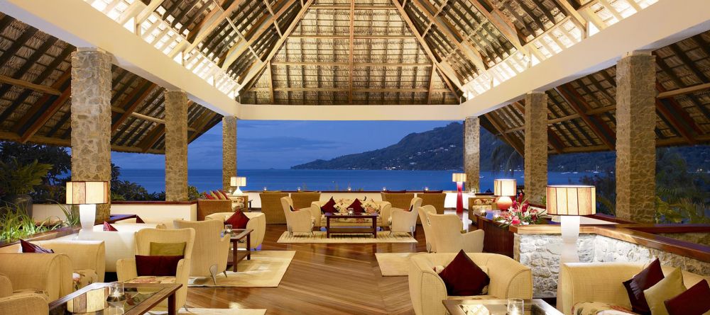 Open-air lounge at Le Meridien Fishermans Cove, Mahe, Seychelles - Image 12