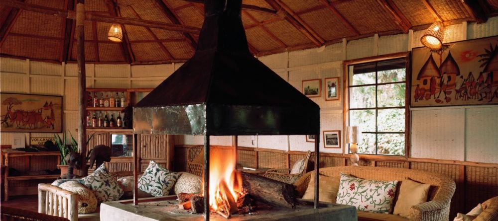 Lounge at Mount Gahinga Lodge, Mgahinga National Park, Uganda - Image 3