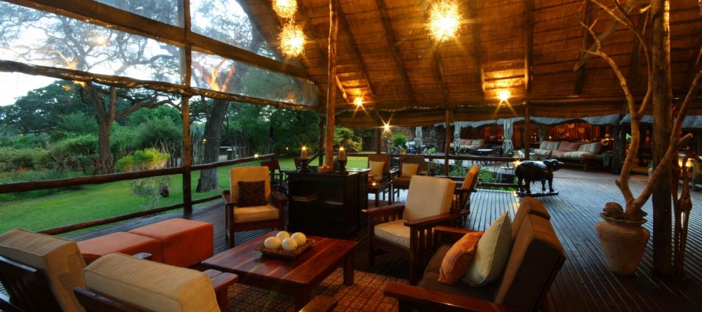 Lounge at Elephant Valley Lodge, Chobe National Park, Botswana - Image 10
