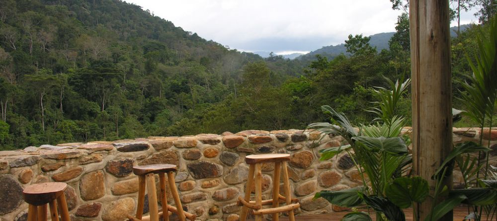 The main deck with a view of the forest at Engagi Lodge, Bwindi Impenetrable Forest, Uganda - Image 13