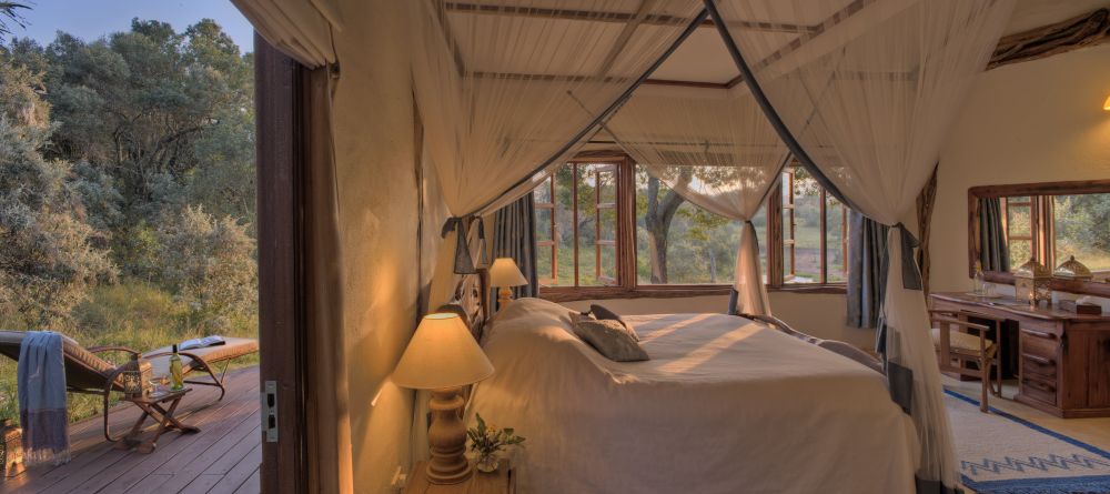 The guestrooms have spectacular views of the bush and private verandas at Mara House, Masai Mara National Reserve, Kenya (photo by Stevie Mann) - Image 14