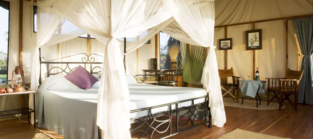 A beautiful guestroom at Maramboi Tented Camp, Tarangire National Park, Tanzania - Image 3