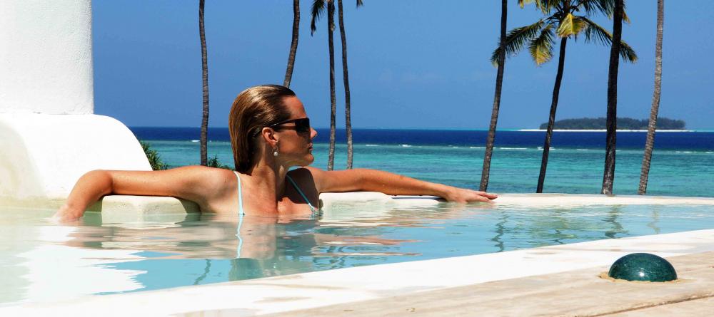 Private plunge pool at Matemwe Retreat, Zanzibar, Tanzania - Image 6