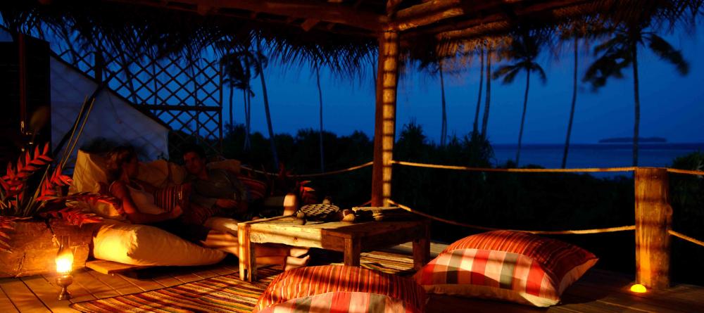 Veranda by night at Matemwe Retreat, Zanzibar, Tanzania  - Image 8