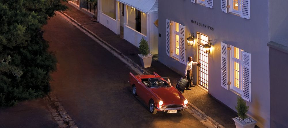 The exterior at night at More Quarters, Cape Town, South Africa - Image 13