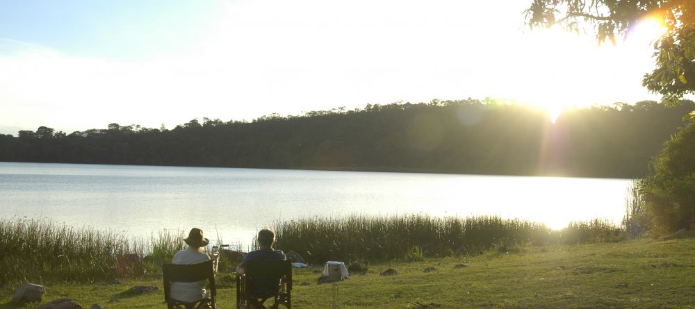 Watching the sunset at Serena Mountain Village, Arusha, Tanzania - Image 5