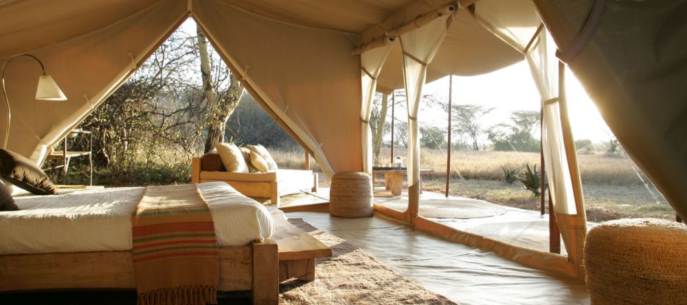 Tent interior at Naibor Camp, Masai Mara National Reserve, Kenya - Image 1