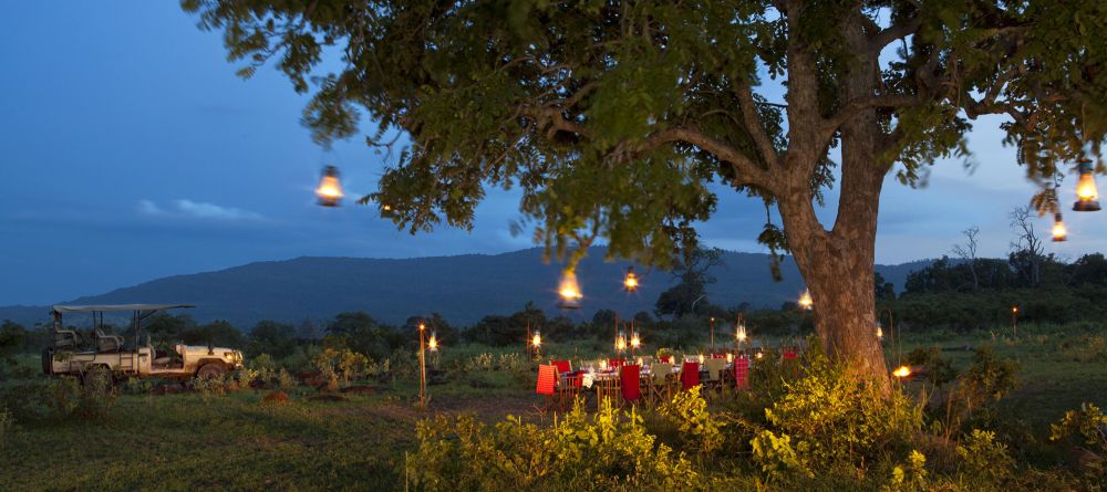 Outdoor dining at Beho Beho, Selous National Park, Tanzania - Image 12