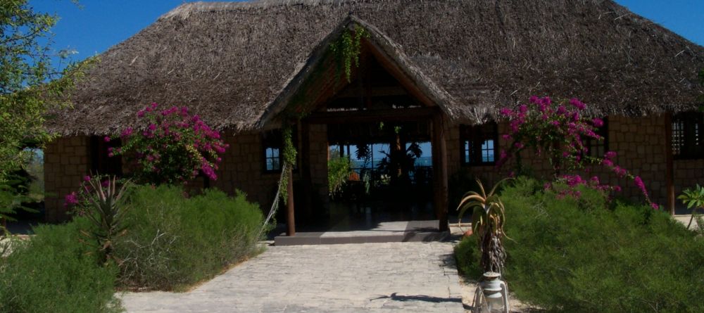 The exterior of the main lounge area at Hotel Le Paradisier, Tulear, Madagascar  - Image 7