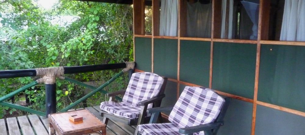 Private deck at Nile Safari Lodge, Murchison National Park, Uganda (Mango Staff photo) - Image 5