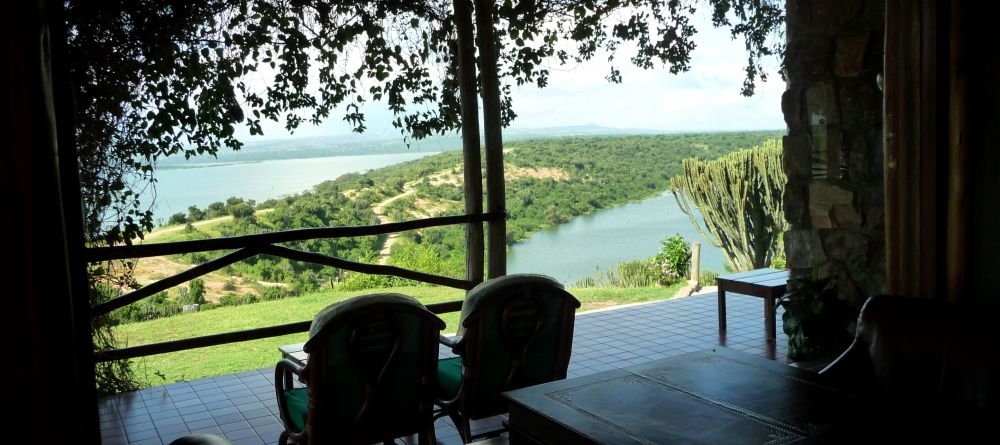 Veranda relaxation with a stunning view at Mweya Safari Lodge, Queen Elizabeth National Park, Uganda (Mango Staff photo) - Image 8