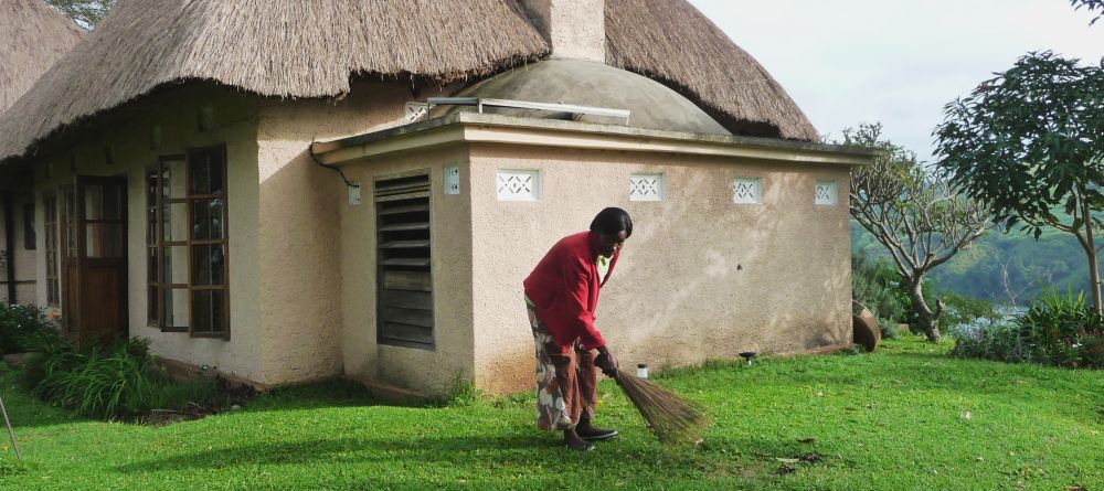 The friendly staff caring for the grounds at Ndali Lodge, Kibale Forest National Park, Uganda (Mango Staff photo) - Image 6