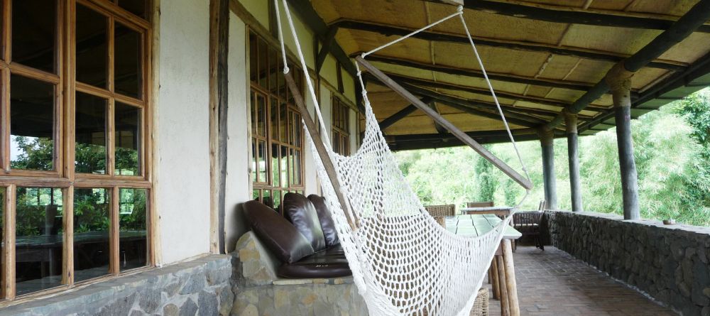 Patio hammock at Virunga Lodge, Volcanoes National Park, Uganda (Mango Staff photo) - Image 10