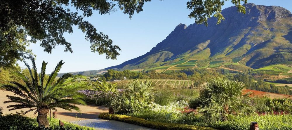 The stunning setting amid wine country's fertile valleys at Delaire Graff, Stellenbosch, South Africa - Image 14