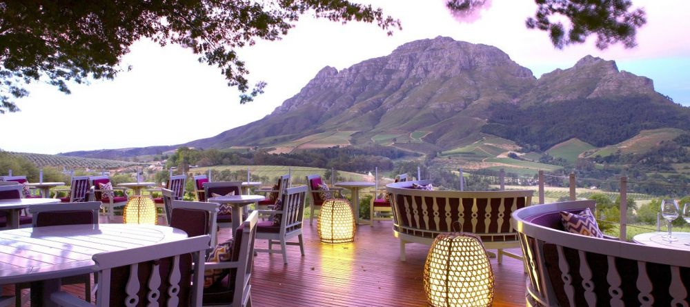 Dine in al fresco elegance with spectacular views of the valleys and mountains at Delaire Graff, Stellenbosch, South Africa - Image 6