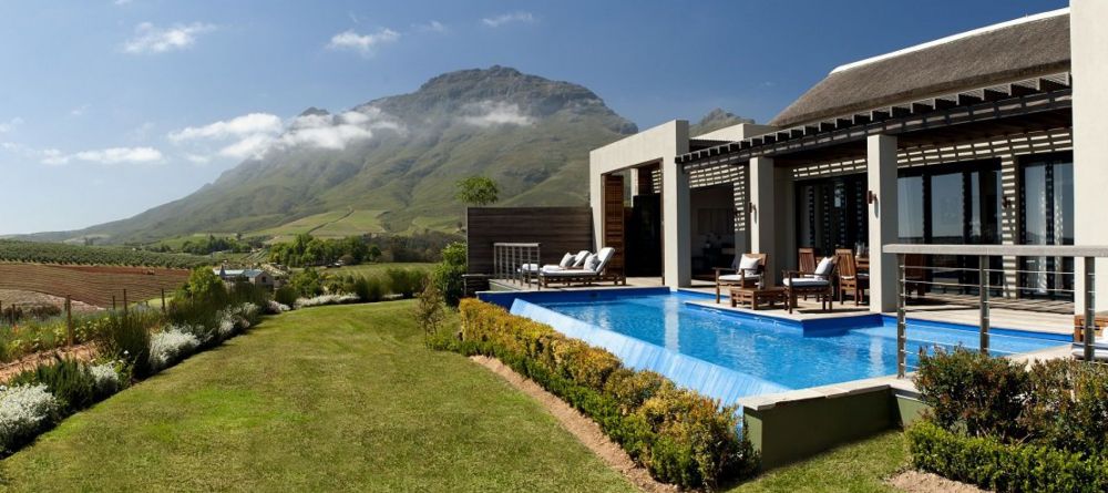 The main lodge amid its striking setting at Delaire Graff, Stellenbosch, South Africa - Image 13