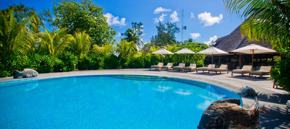 The pool at Denis Island Lodge, Denis Island, Seychelles - Image 1