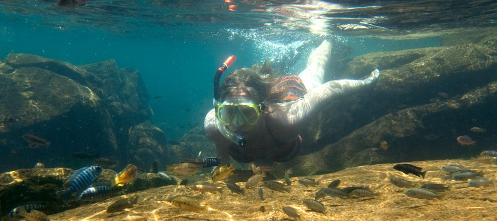 Snorkeling at Pumulani, Lake Malawi, Malawi - Image 2