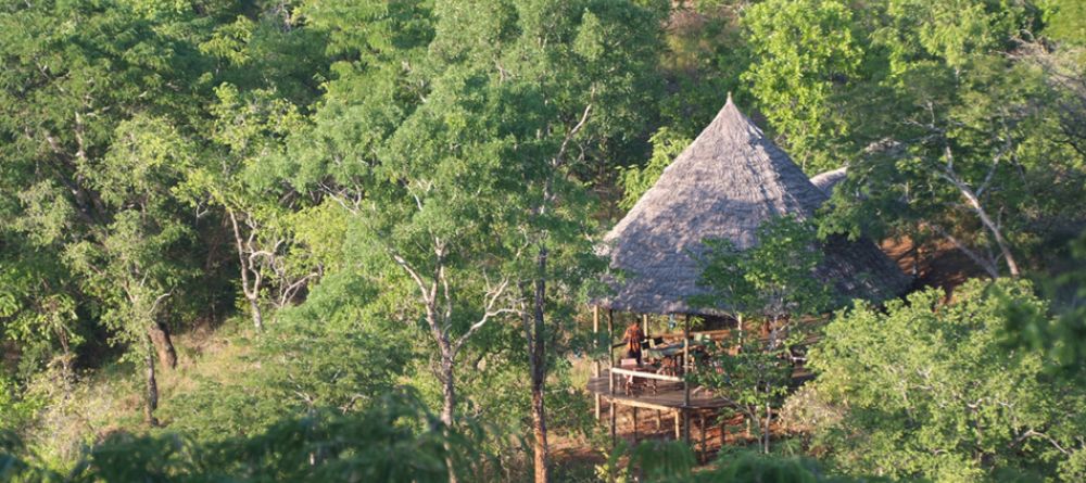 Dining area at Sable Mountain Lodge, Selous National Park, Tanzania - Image 8