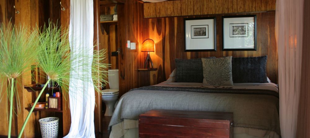 Bedroom interior at Impalila Island Lodge, Caprivi Strip, Namibia - Image 2