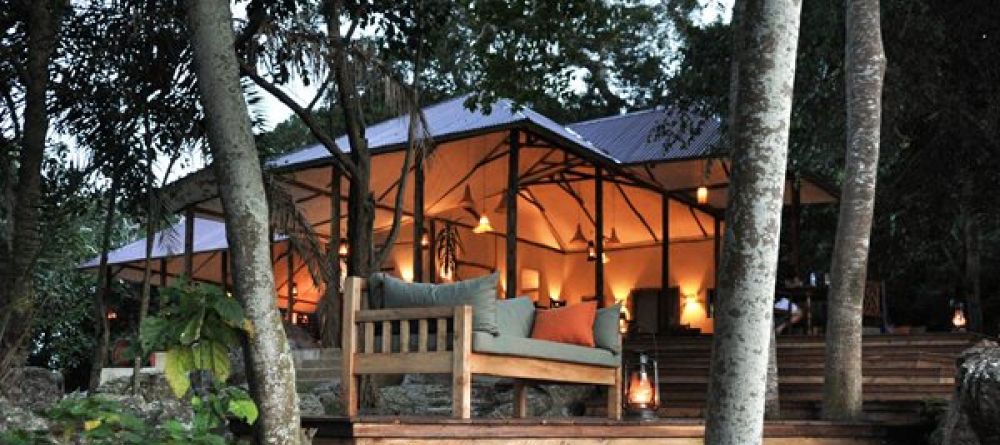 Lounge amid the trees at Rubondo Island Camp, Lake Victoria, Tanzania - Image 10