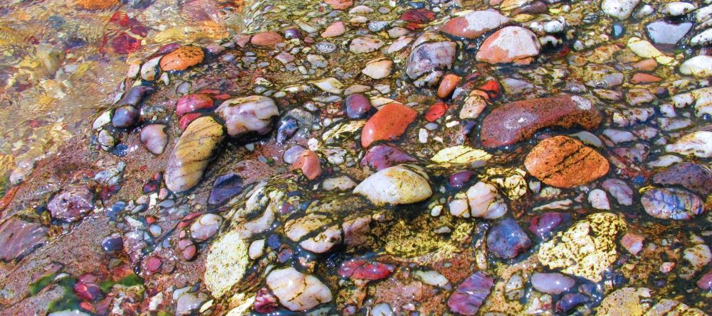 Beautiful river stones at Rubondo Island Camp, Lake Victoria, Tanzania - Image 11