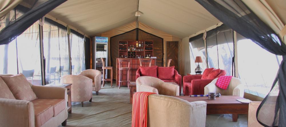 Lounge at Sametu Camp, Serengeti National Park, Tanzania - Image 1