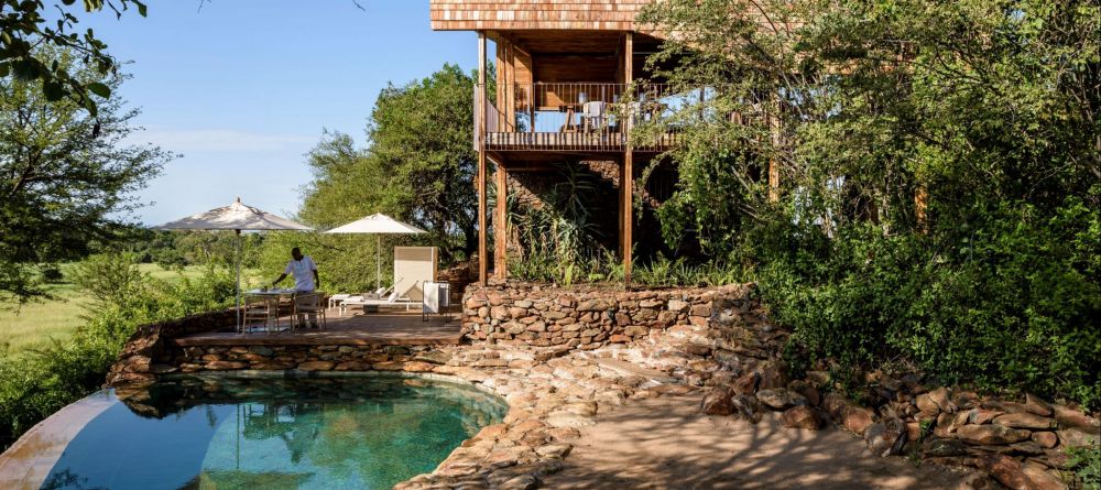Exterior of the lodge at Faru Faru River Lodge, Grumeti Private Reserve, Tanzania - Image 5